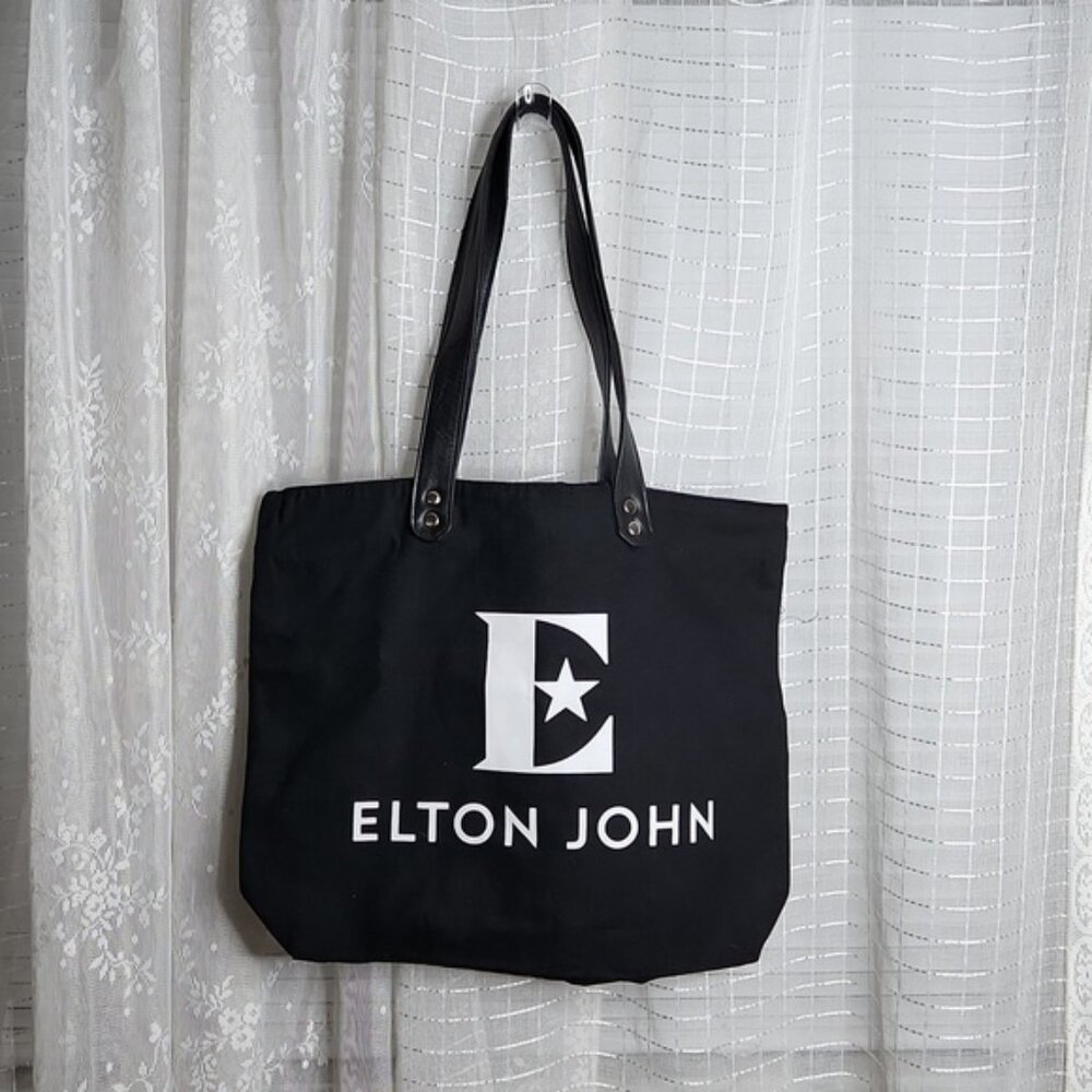 Elton John VIP Canvas Tote Bag Farewell Yellow Brick Road Final Tour